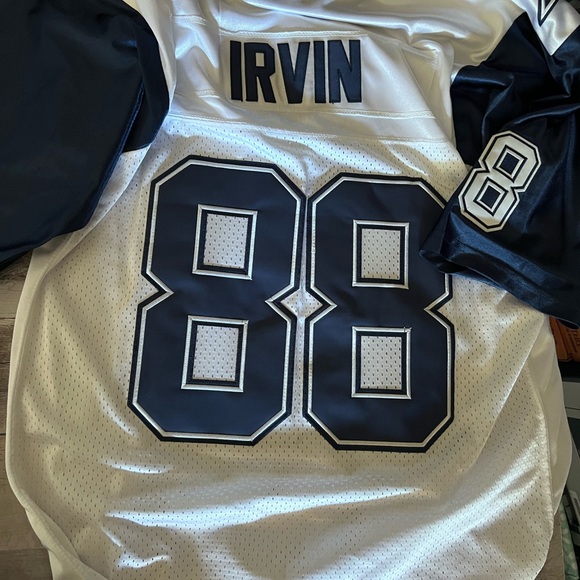 Authentic dallas cowboys Michael Irvin 75th anniversary throw back. - Picture 3 of 7